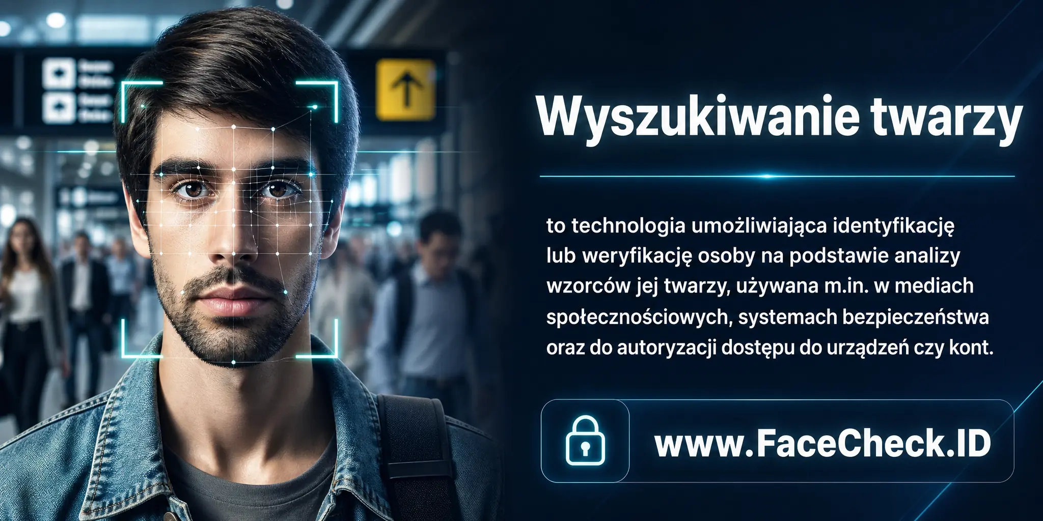 Wyszukiwanie twarzy to technologia umożliwiająca identyfikację lub weryfikację osoby na podstawie analizy wzorców jej twarzy, używana m.in. w mediach społecznościowych, systemach bezpieczeństwa i do autoryzacji dostępu do urządzeń czy kont.