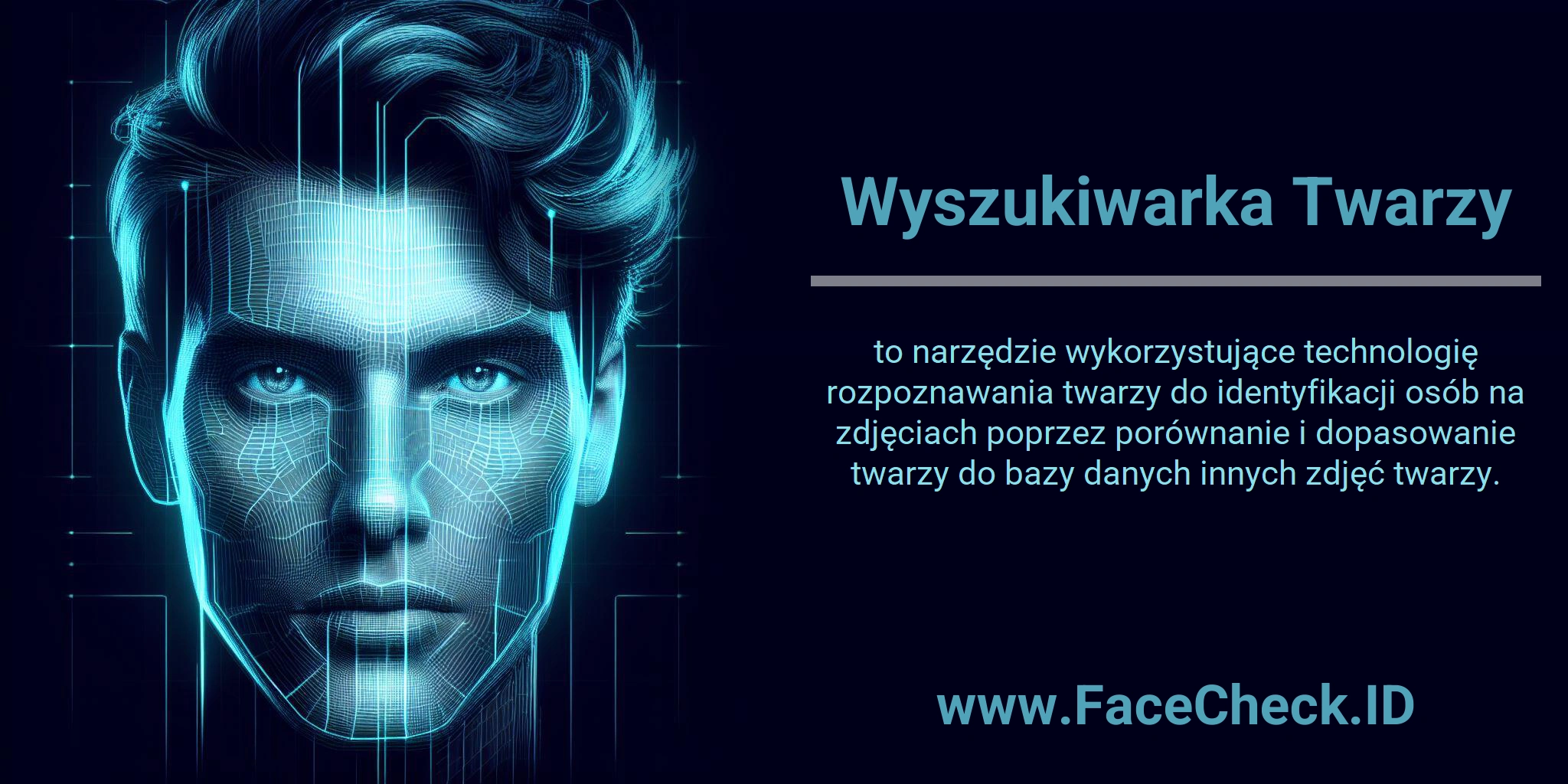 Wyszukiwarka Twarzy to narzędzie wykorzystujące technologię rozpoznawania twarzy do identyfikacji osób na zdjęciach poprzez porównanie i dopasowanie twarzy do bazy danych innych zdjęć twarzy.