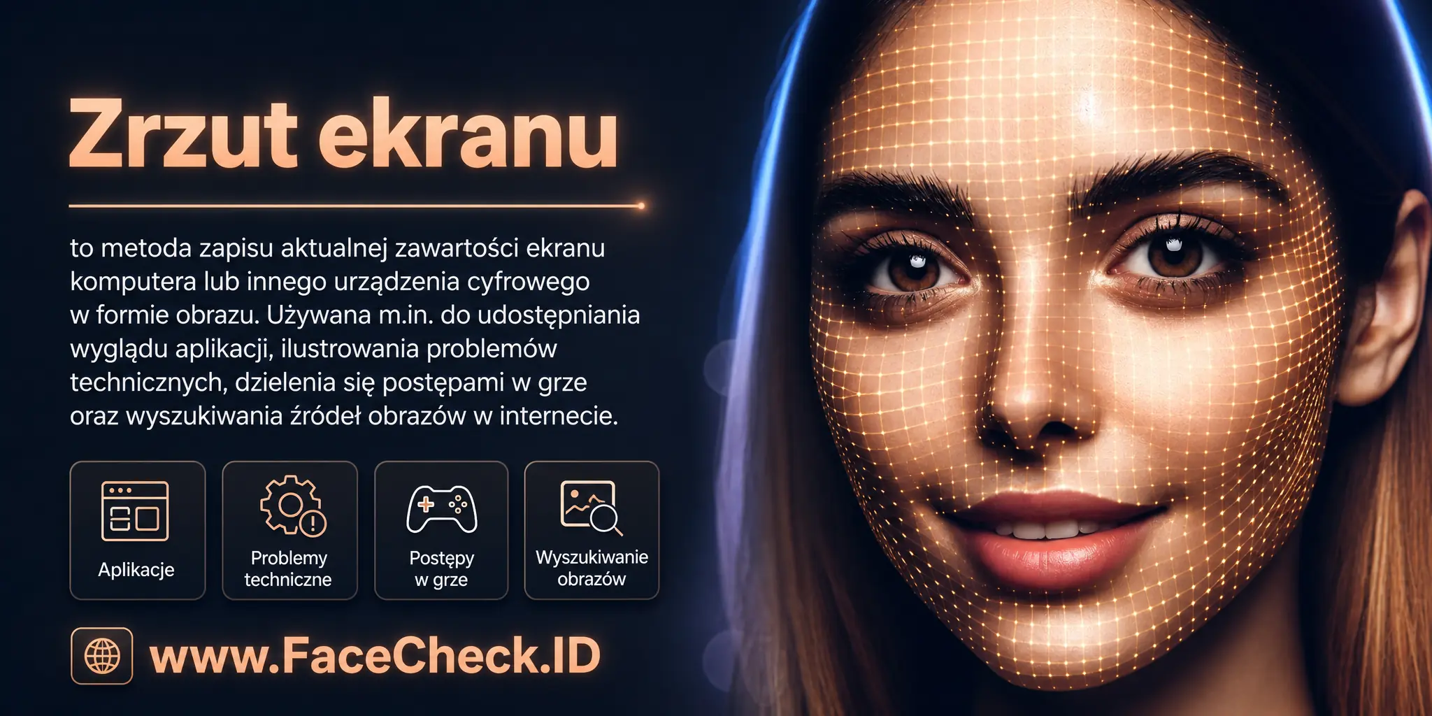 Zrzut ekranu to metoda zapisu aktualnej zawartości ekranu komputera lub innego urządzenia cyfrowego w formie obrazu, używana m.in. do udostępniania wyglądu aplikacji, pokazywania problemów technicznych, dzielenia się postępami w grze czy wyszukiwania źródeł obrazów w internecie.
