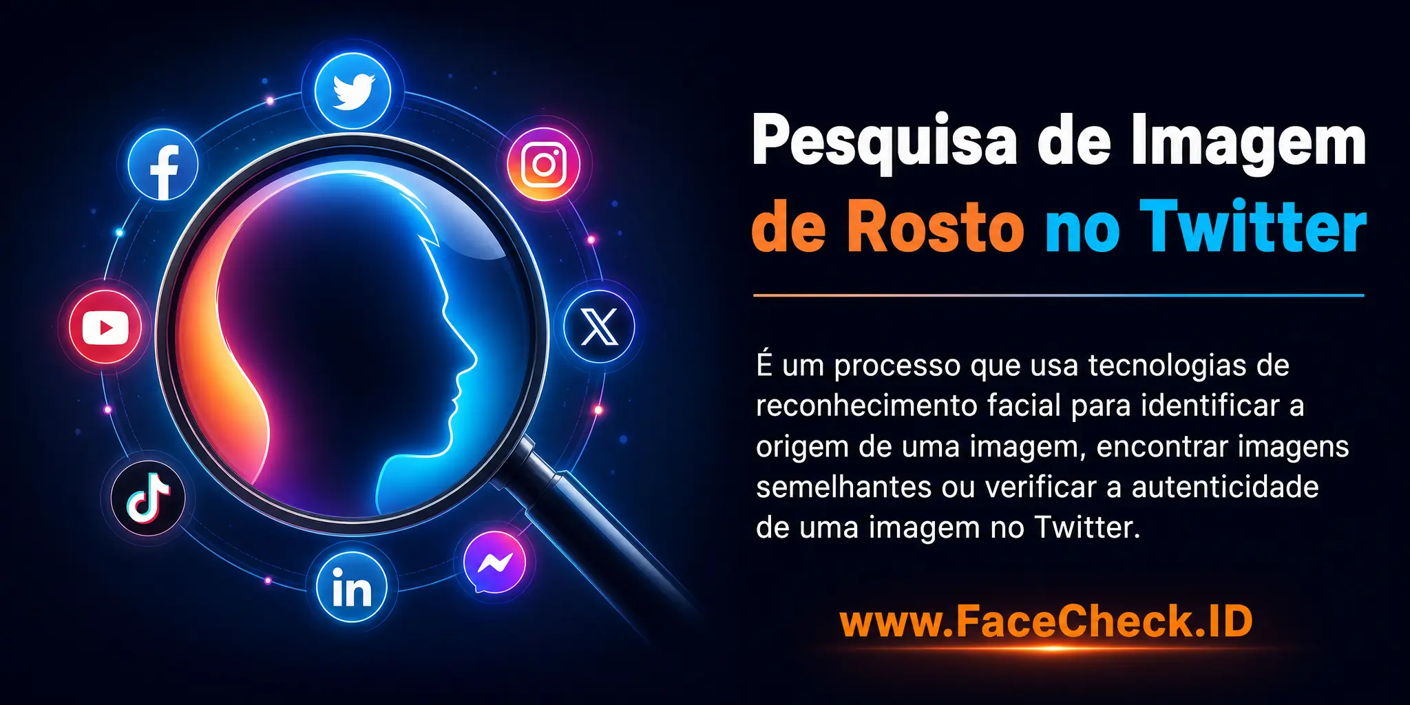 A Pesquisa De Imagem De Rosto Do Twitter é um processo que usa tecnologias de reconhecimento facial para identificar a origem de uma imagem, encontrar imagens semelhantes ou verificar a autenticidade de uma imagem no Twitter.