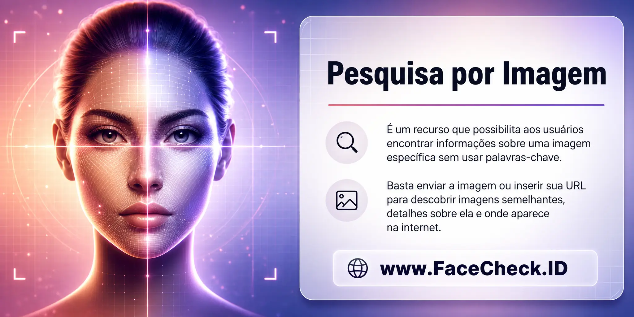 Pesquisa Por Imagem é um recurso que possibilita aos usuários buscar informações relacionadas a uma imagem específica, ao invés de usar palavras-chave, através do carregamento ou inserção do URL da imagem para encontrar imagens semelhantes, detalhes sobre ela ou locais onde é exibida na internet.
