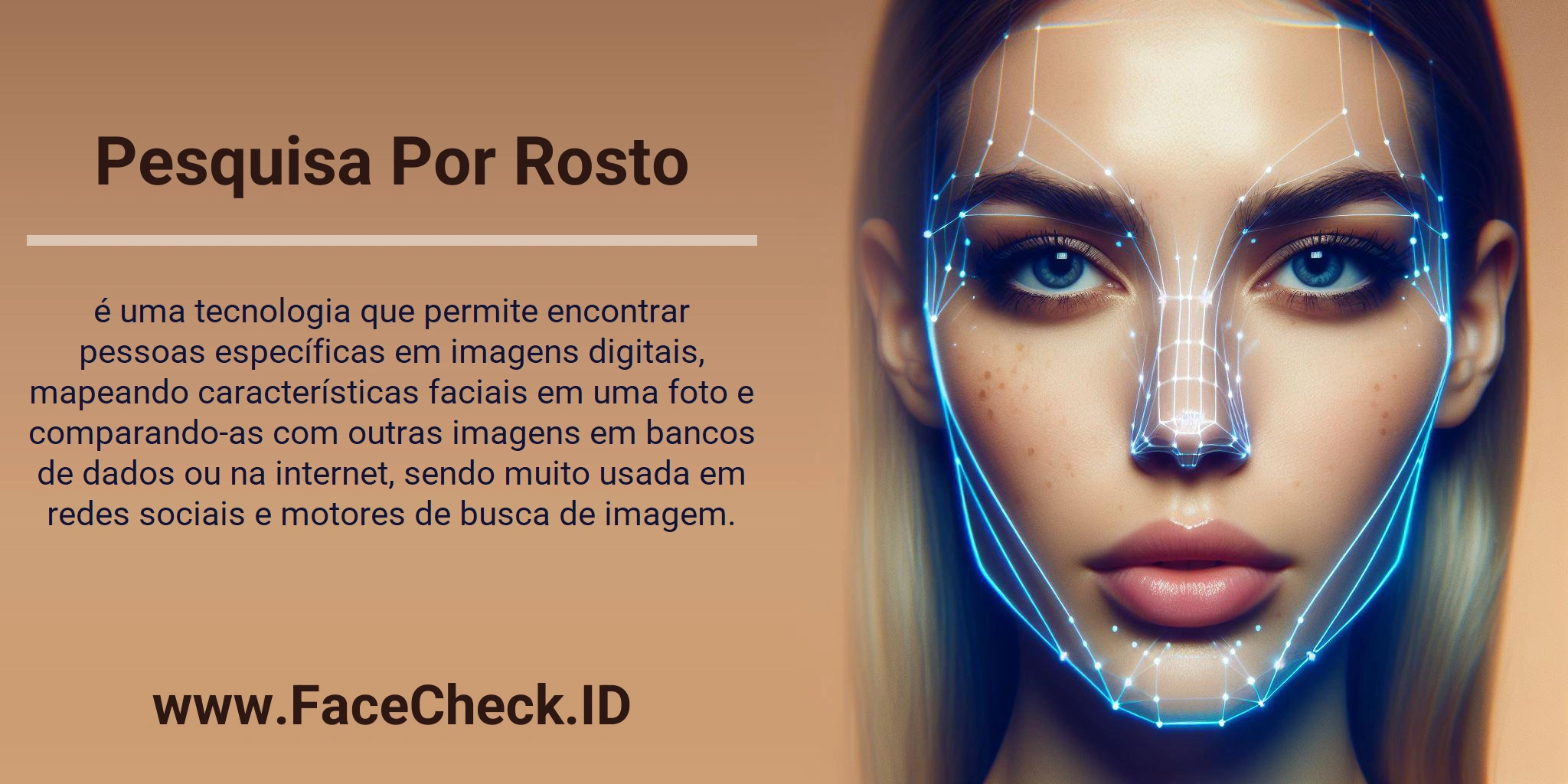 Pesquisa Por Rosto é uma tecnologia que permite encontrar pessoas específicas em imagens digitais, mapeando características faciais em uma foto e comparando-as com outras imagens em bancos de dados ou na internet, sendo muito usada em redes sociais e motores de busca de imagem.