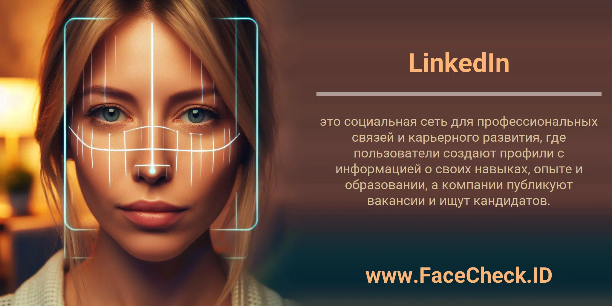 LinkedIn это социальная сеть для профессиональных связей и карьерного развития, где пользователи создают профили с информацией о своих навыках, опыте и образовании, а компании публикуют вакансии и ищут кандидатов.