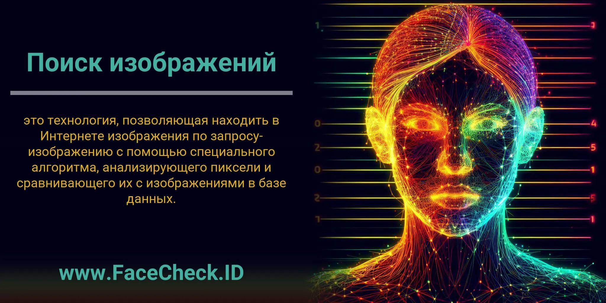 Поиск изображений это технология, позволяющая находить в Интернете изображения по запросу-изображению с помощью специального алгоритма, анализирующего пиксели и сравнивающего их с изображениями в базе данных.