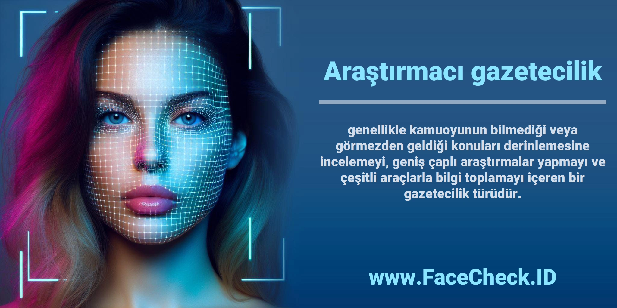 <b>Araştırmacı gazetecilik</b> genellikle kamuoyunun bilmediği veya görmezden geldiği konuları derinlemesine incelemeyi, geniş çaplı araştırmalar yapmayı ve çeşitli araçlarla bilgi toplamayı içeren bir gazetecilik türüdür.