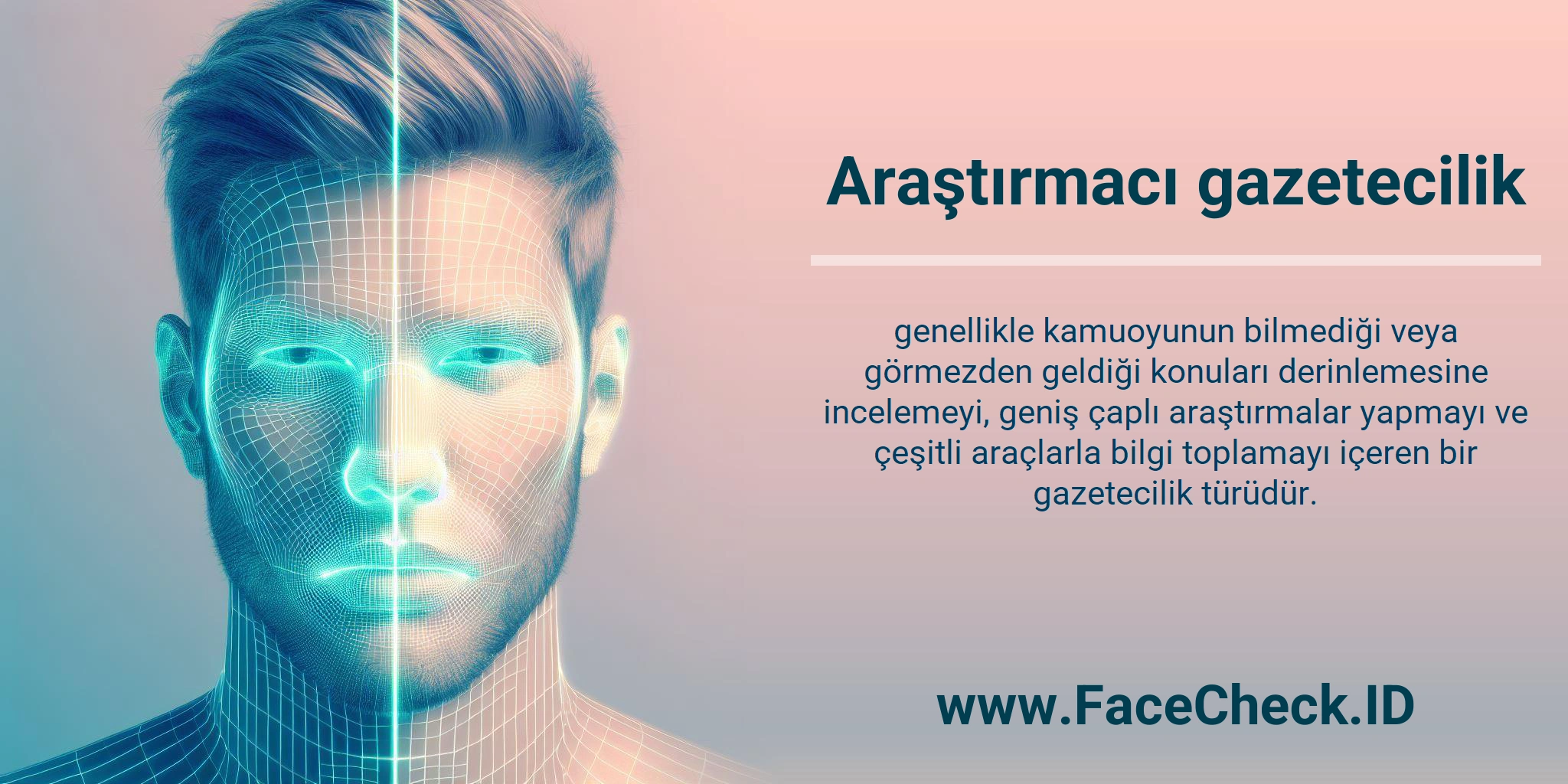 Araştırmacı gazetecilik genellikle kamuoyunun bilmediği veya görmezden geldiği konuları derinlemesine incelemeyi, geniş çaplı araştırmalar yapmayı ve çeşitli araçlarla bilgi toplamayı içeren bir gazetecilik türüdür.