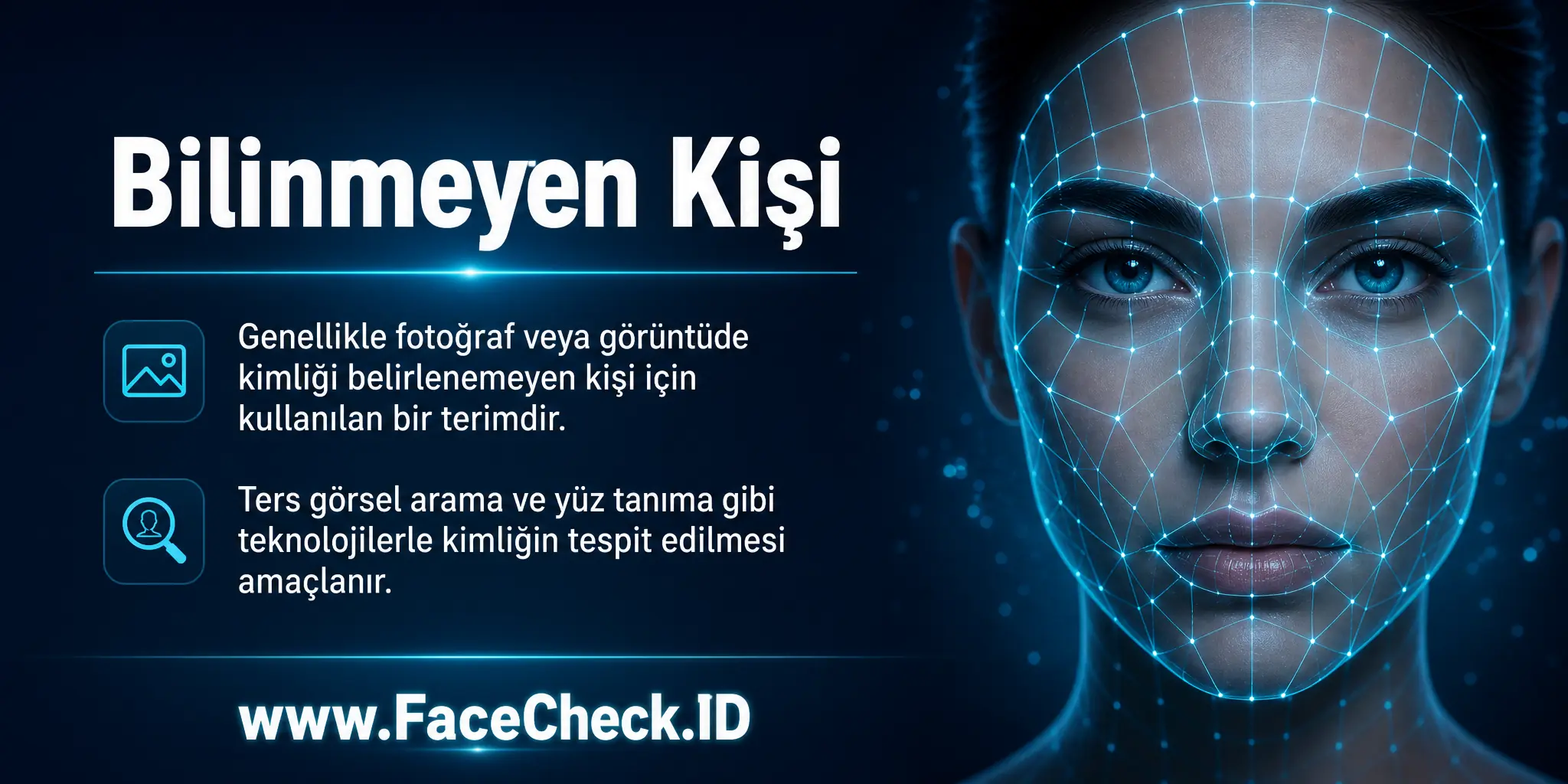 Bilinmeyen kişi genellikle fotoğraf veya görüntüde kimliği belirlenemeyen kişi için kullanılan bir terim olup, ters resim arama veya yüz tanıma gibi teknolojiler vasıtasıyla kimlikleri belirlenmeye çalışılır.