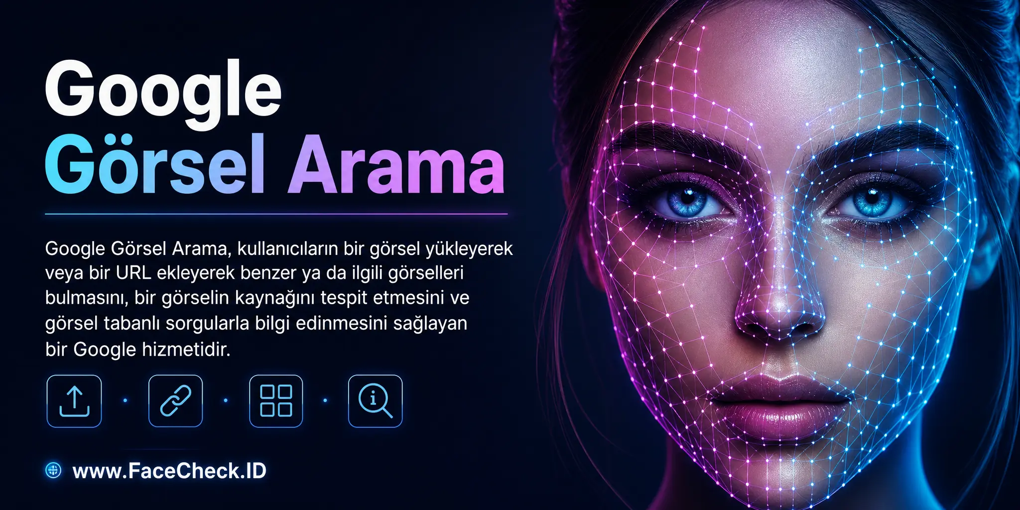 Google Görsel Arama kullanıcıların bir görüntü yükleyerek veya URL girerek benzer veya ilgili görselleri bulabileceği, bir görüntünün kaynağını bulma veya görüntü tabanlı bir sorguyla bilgi edinme gibi işlevlere sahip bir Google hizmetidir.