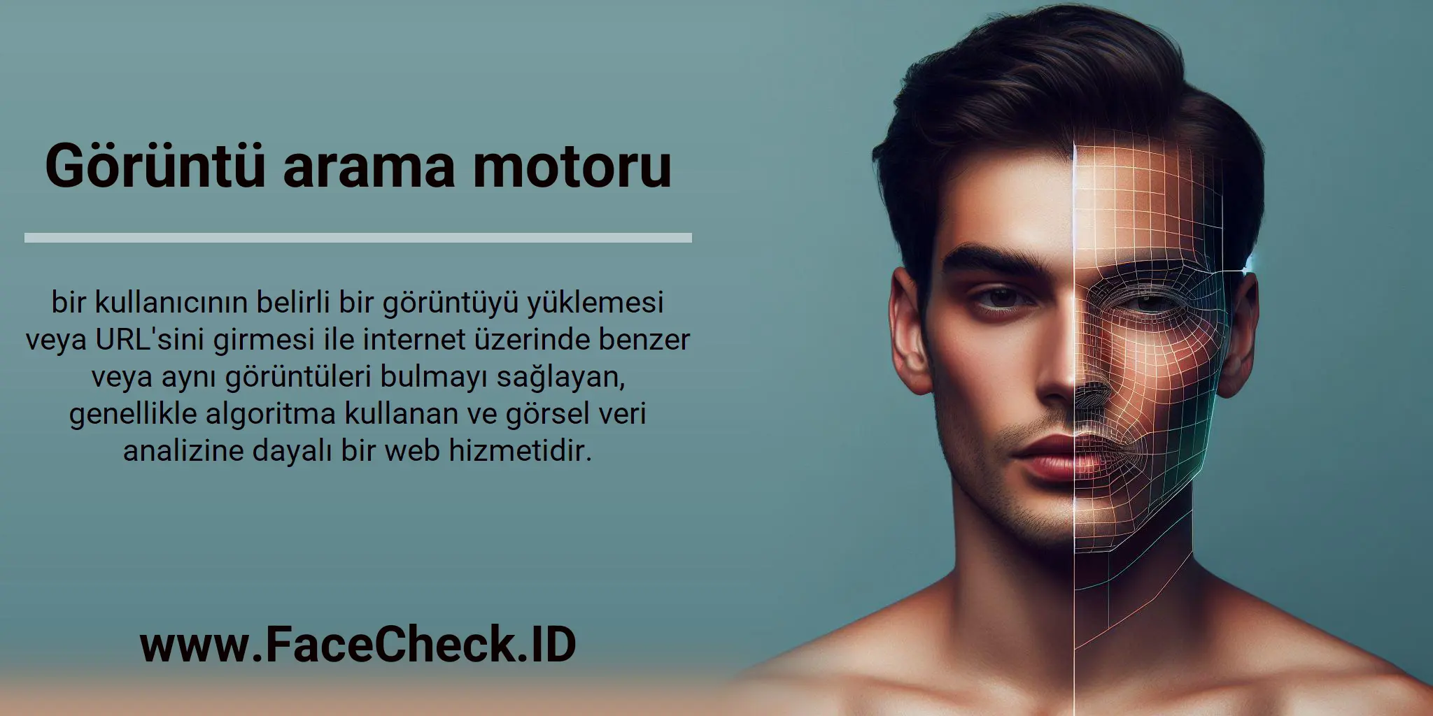 Görüntü arama motoru bir kullanıcının belirli bir görüntüyü yüklemesi veya URL'sini girmesi ile internet üzerinde benzer veya aynı görüntüleri bulmayı sağlayan, genellikle algoritma kullanan ve görsel veri analizine dayalı bir web hizmetidir.