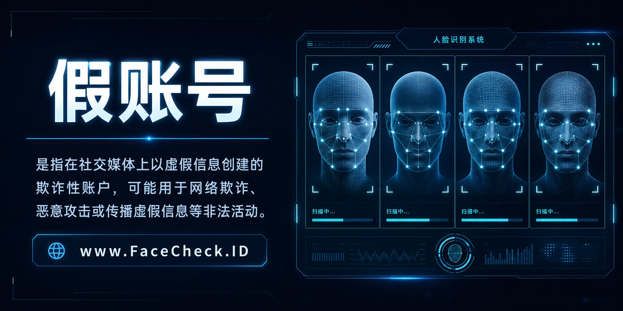 假账号是指在社交媒体上以虚假信息创建的欺诈性账户，可能用于网络欺诈、恶意攻击或传播虚假信息等非法活动。