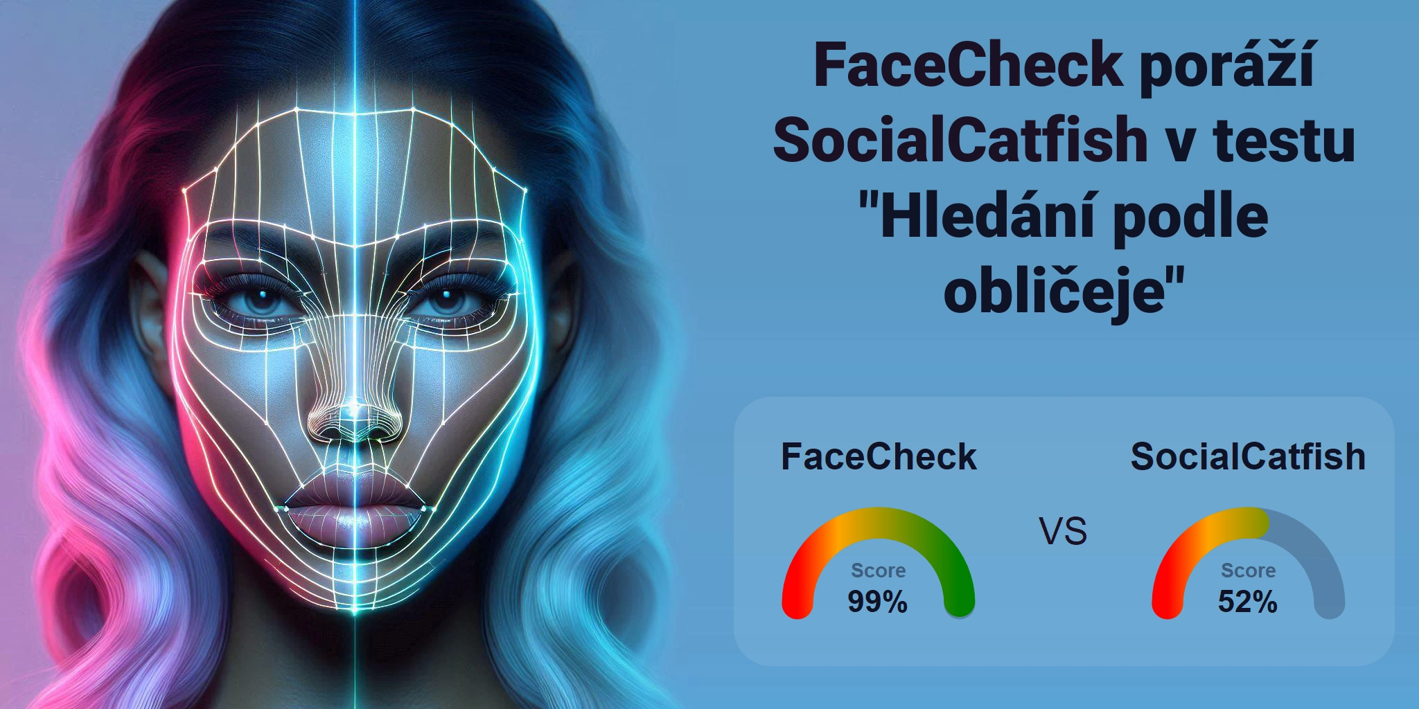 Který je lepší pro vyhledávání obličejů: <br>FaceCheck nebo SocialCatfish?