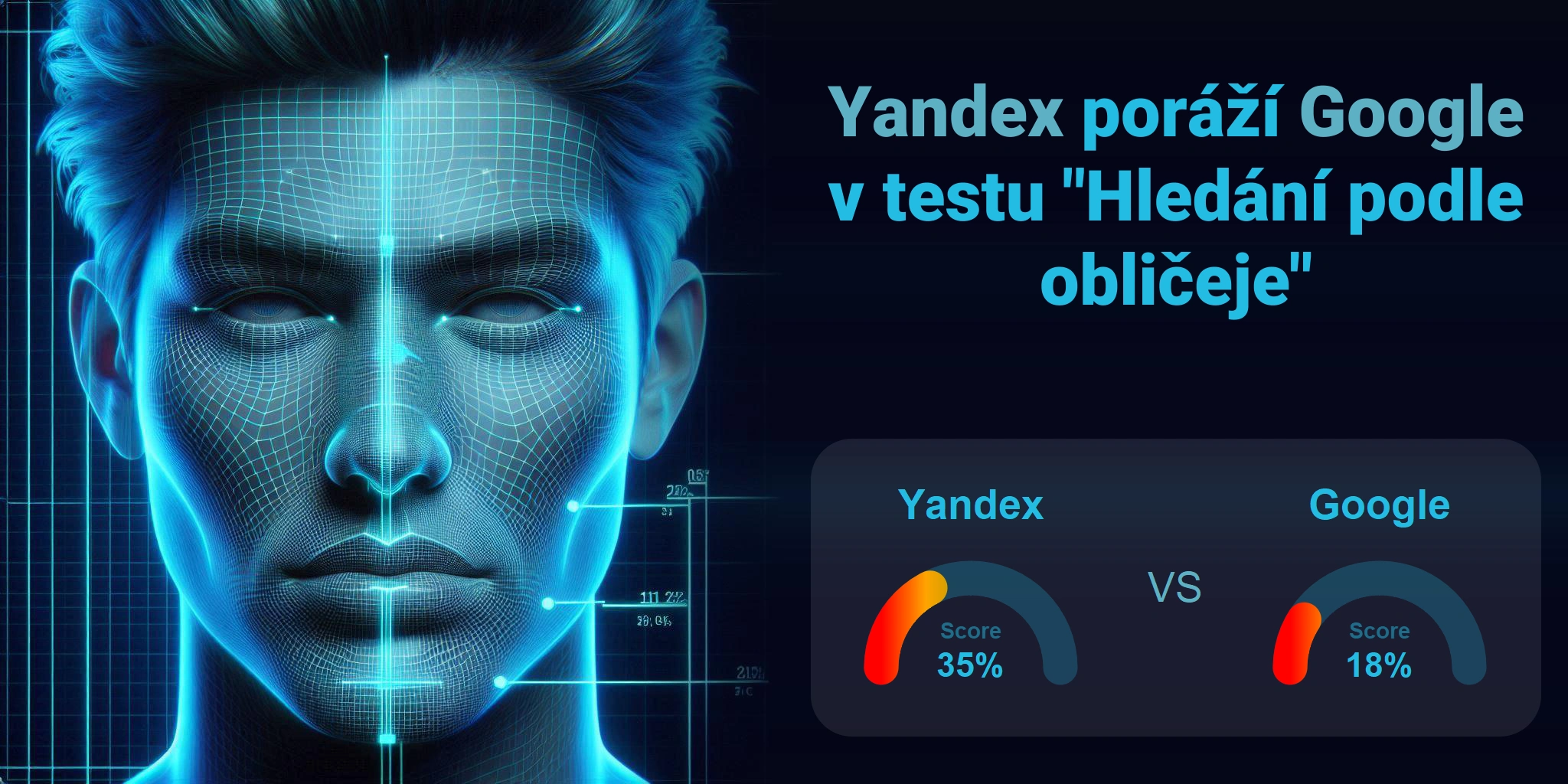 Který je lepší pro vyhledávání obličejů: <br>Google nebo Yandex?