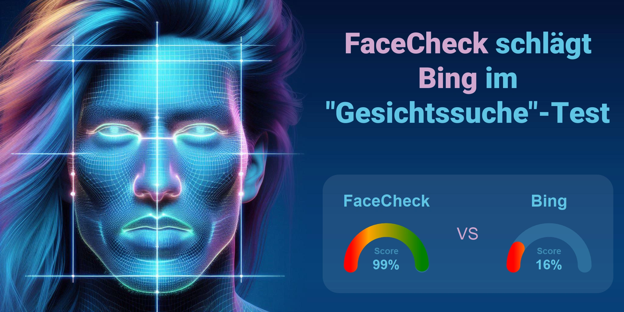 Welcher ist besser für die Gesichtssuche: <br>FaceCheck oder Bing?