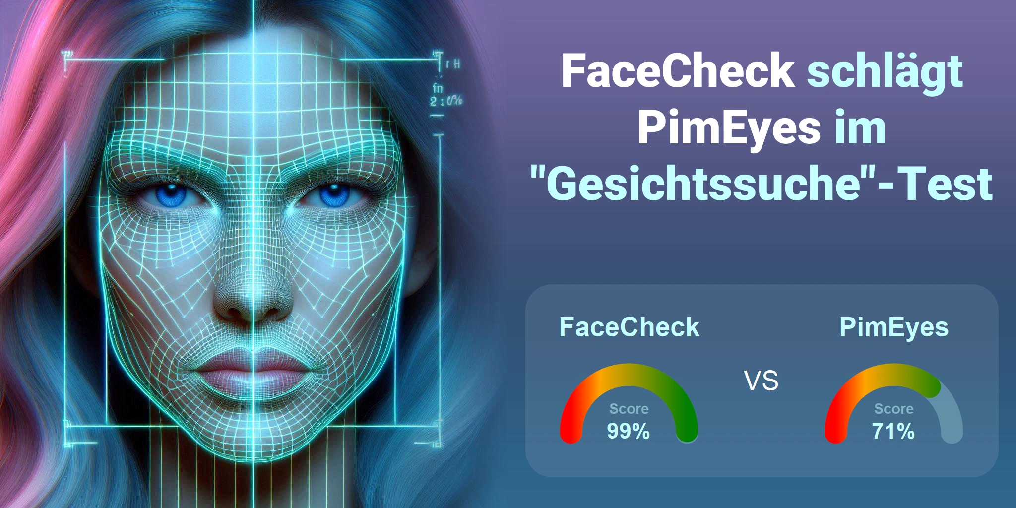 Welcher ist besser für die Gesichtssuche: <br>PimEyes oder FaceCheck?