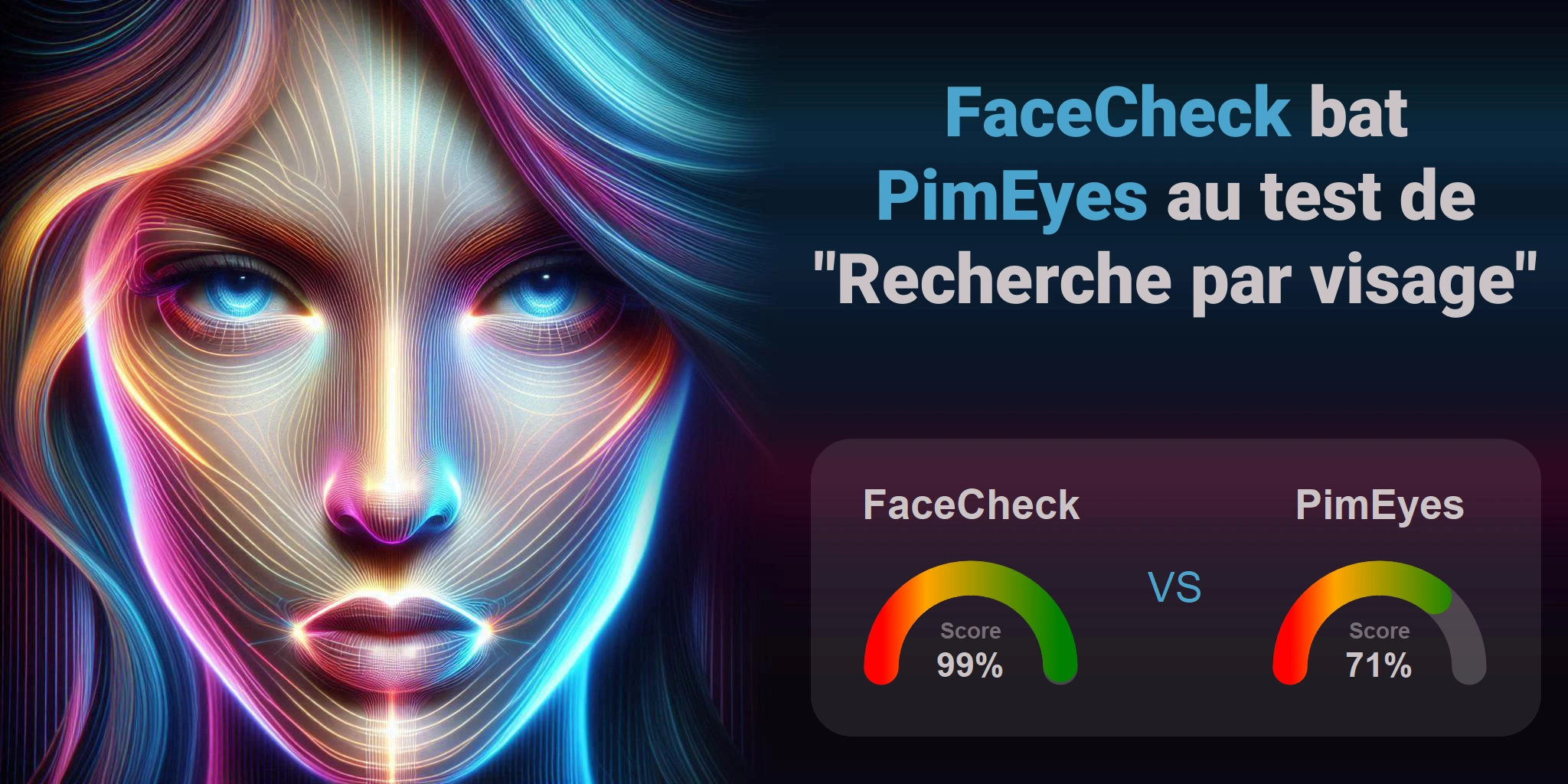 Quel est le meilleur pour la recherche faciale : <br>FaceCheck ou PimEyes ?