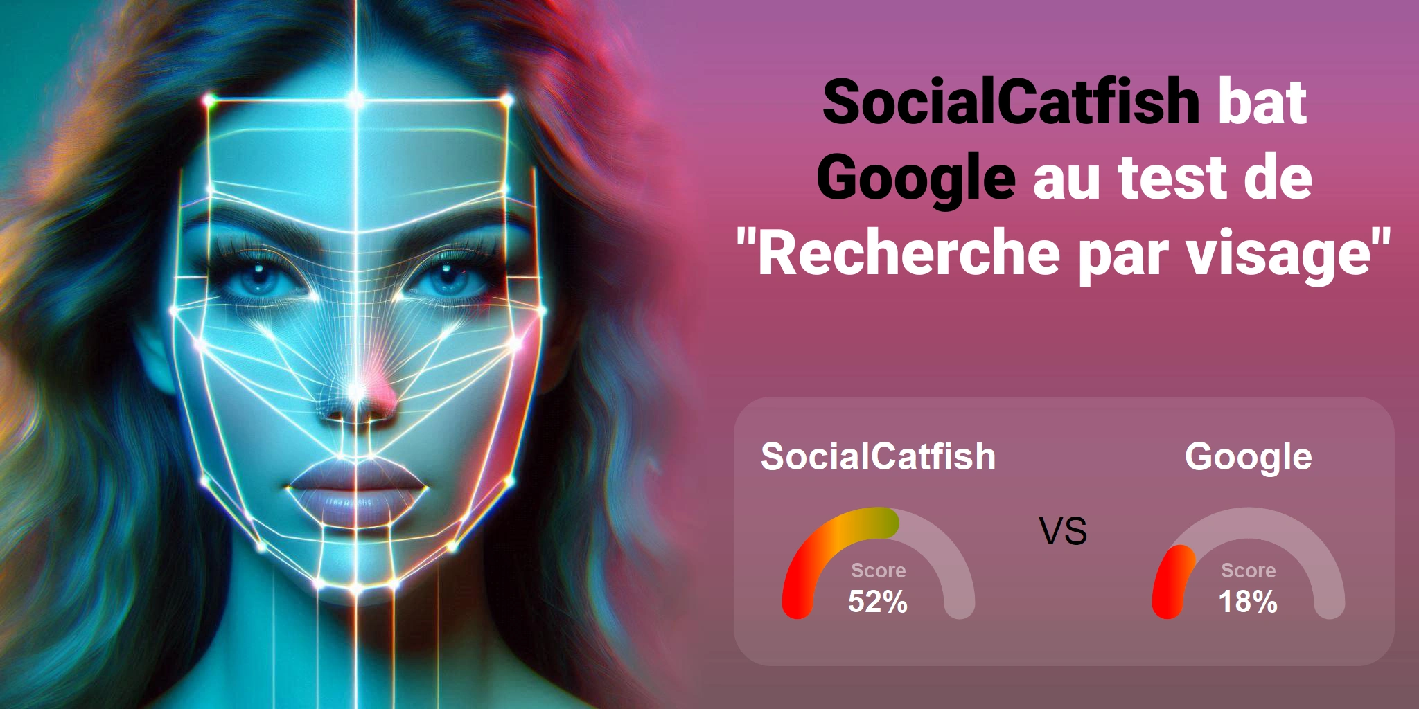 Quel est le meilleur pour la recherche faciale : <br>Google ou SocialCatfish ?