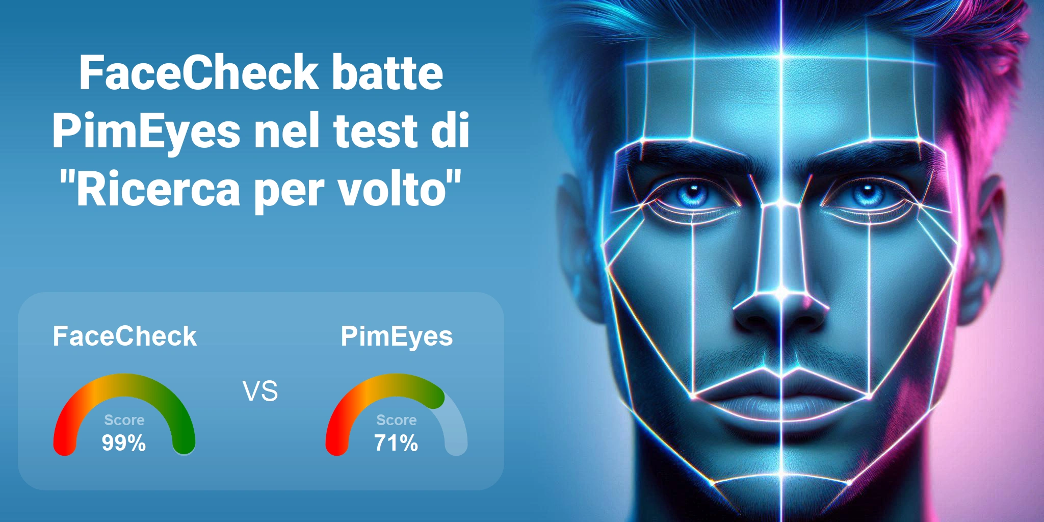 Qual è migliore per la ricerca di volti: <br>FaceCheck o PimEyes?