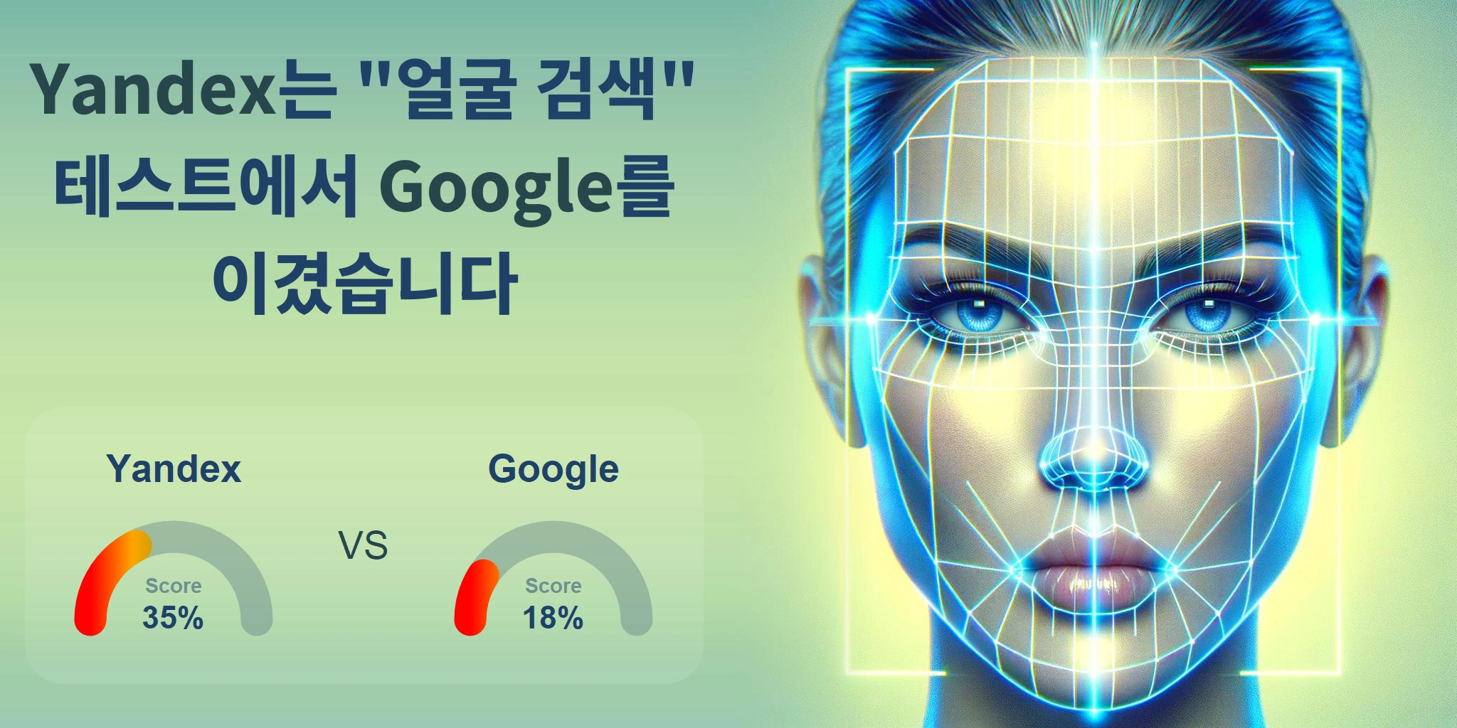 얼굴 검색에 더 좋은 것은 무엇입니까: <br>Google 또는 Yandex?