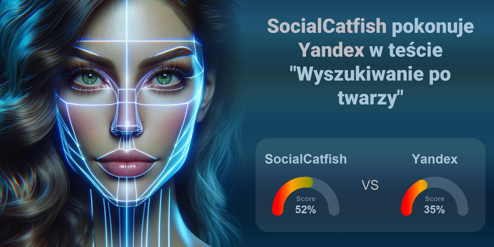 Który jest lepszy do wyszukiwania twarzy: <br>SocialCatfish czy Yandex?