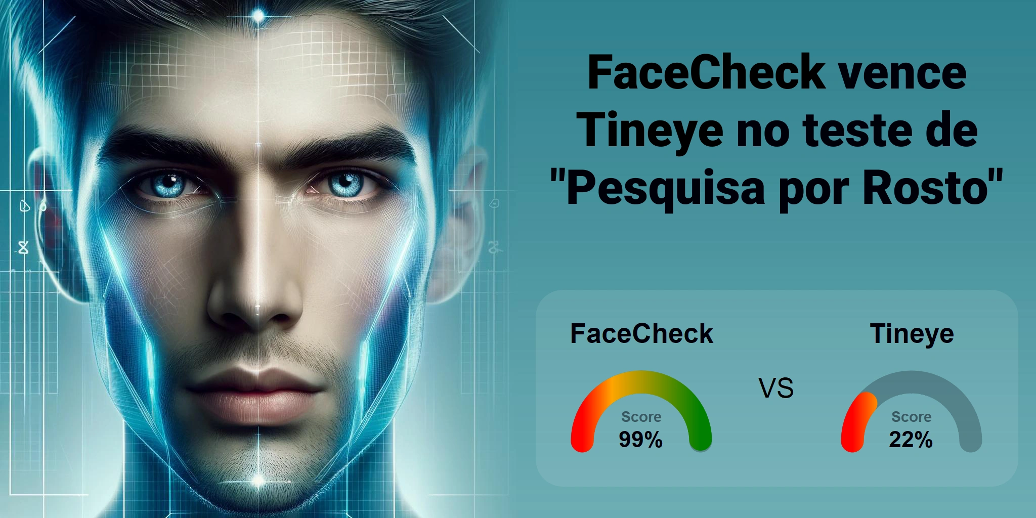 Qual é melhor para busca de rostos: <br>FaceCheck ou Tineye?