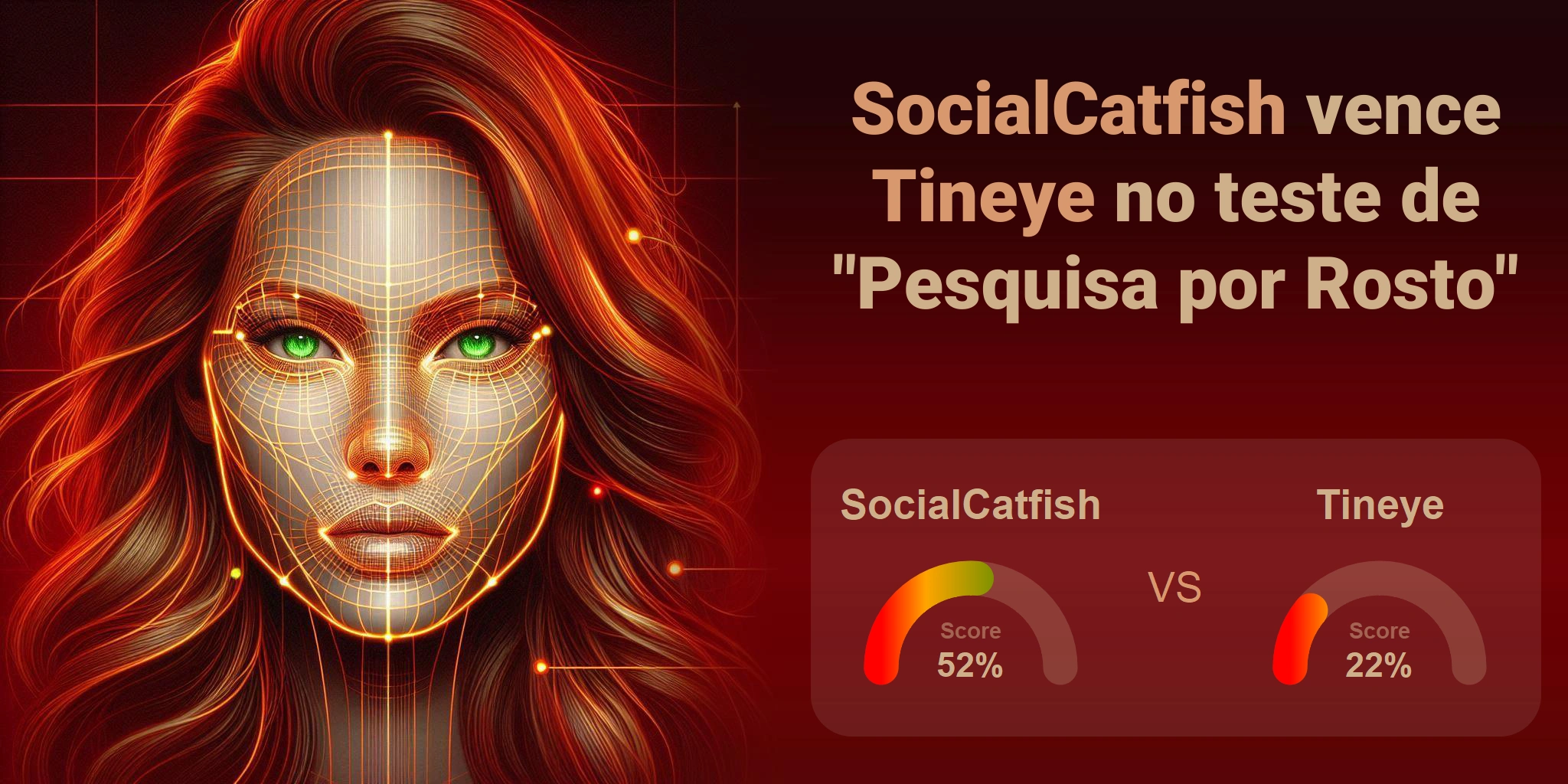 Qual é melhor para busca de rostos: <br>Tineye ou SocialCatfish?
