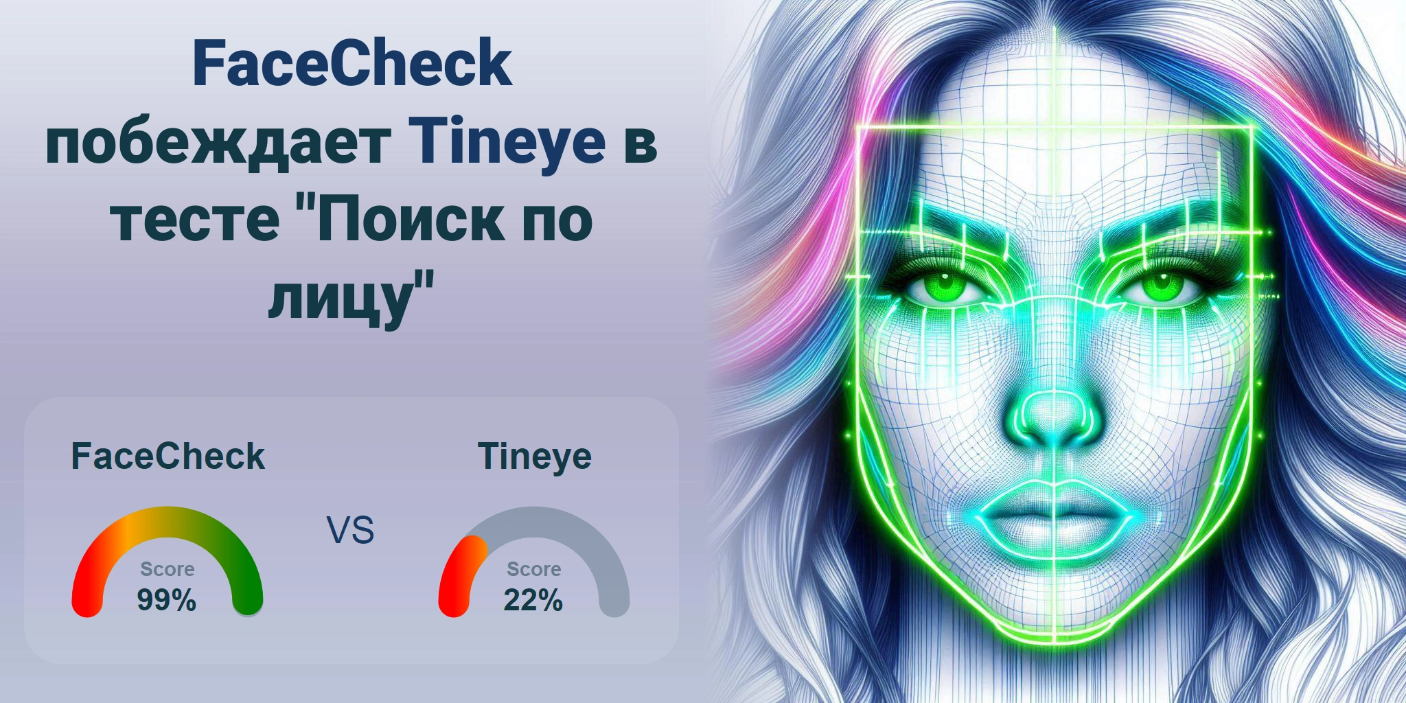 Что лучше для поиска по лицам: <br>FaceCheck или Tineye?