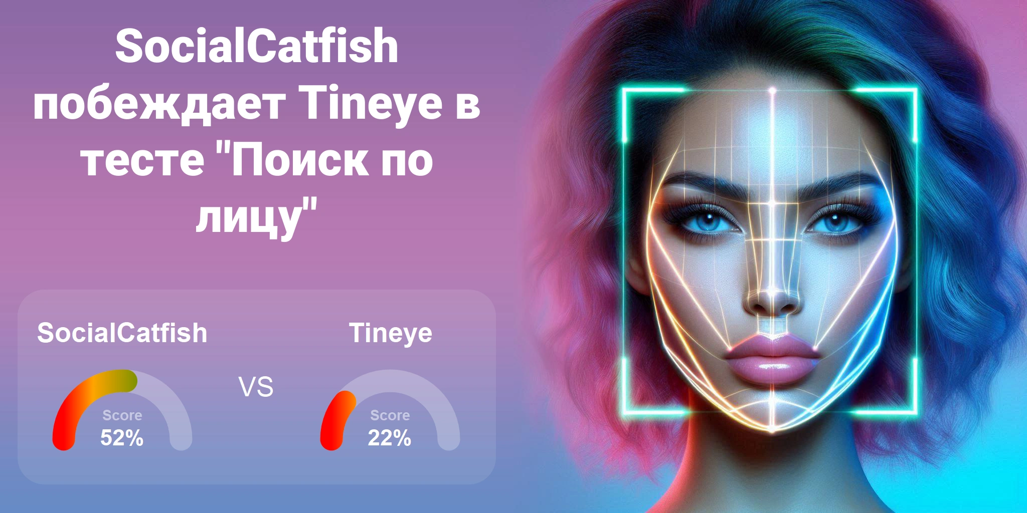 Что лучше для поиска по лицам: <br>Tineye или SocialCatfish?