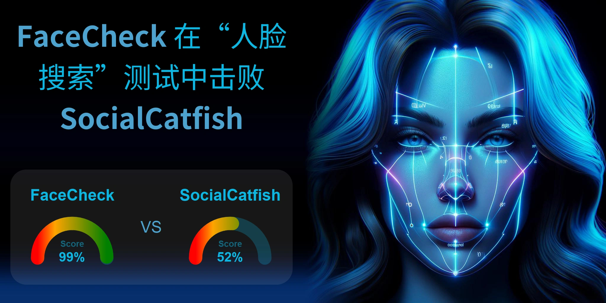 哪一个更适合人脸搜索：<br>FaceCheck 还是 SocialCatfish？